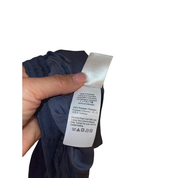 J.Crew Womens Skirt Gray Size 12 Featherweight Crinkle Satin Maxi Side Slit - Picture 5 of 11